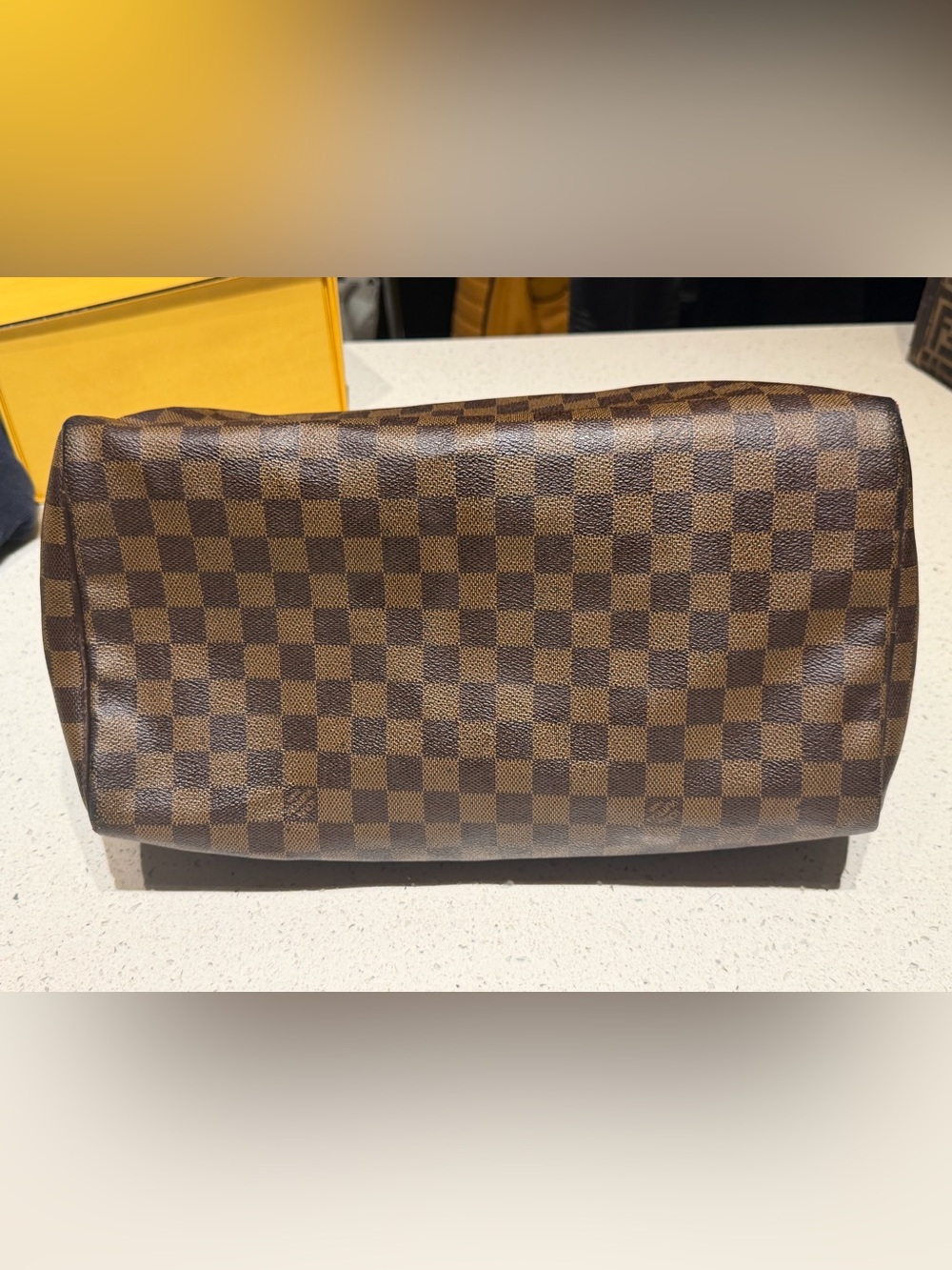Louis Vuitton damier ebene speedy 35 Bag - Picture 4 of 15
